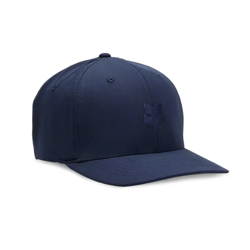 Fox Fox Head Select Flexfit Hat Heather Midnight Blue