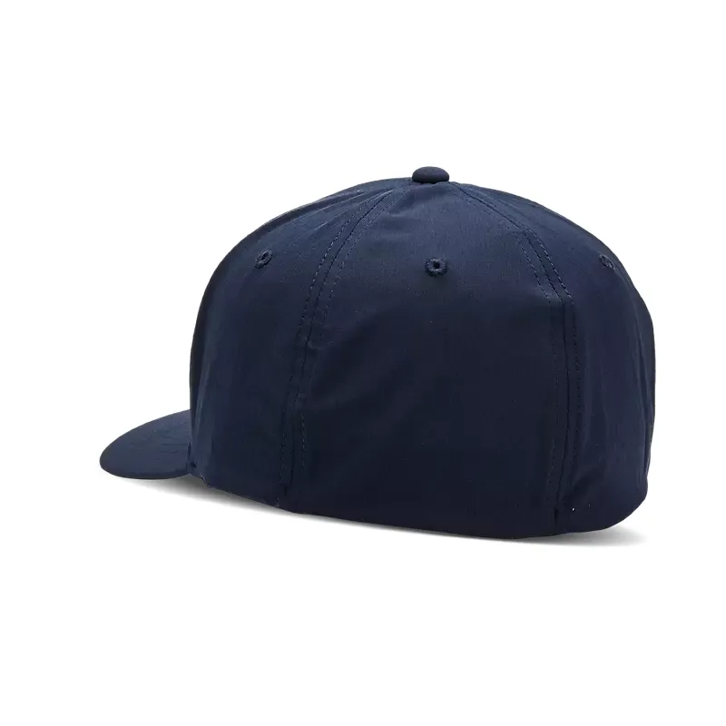 Fox Fox Head Select Flexfit Hat Heather Midnight Blue-1