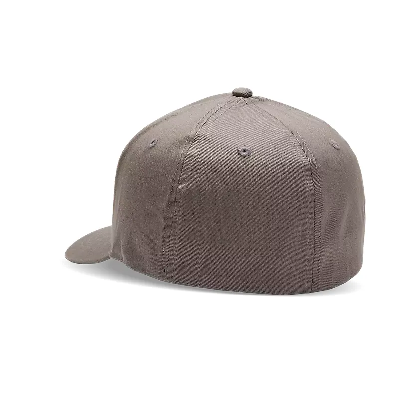 Fox Fox Head Flexfit Hat Steel Grey-1