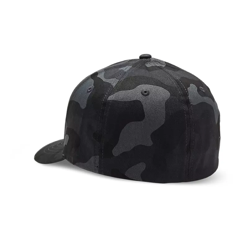 Fox Fox Head Flexfit Hat Black Camo-1