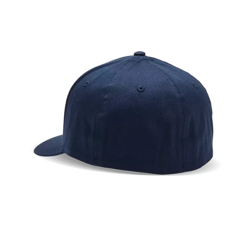 Fox Fox Head Flexfit Hat Midnight Blue-1