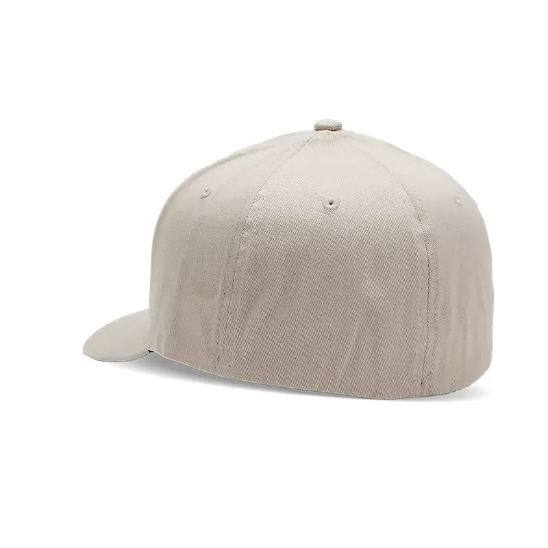 Fox Fox Head Flexfit Hat Vintage White-1