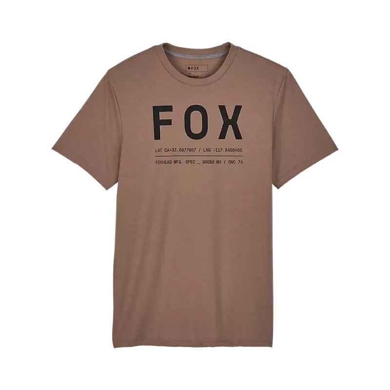 Fox Non Stop SS Tech Tee Chai Brown