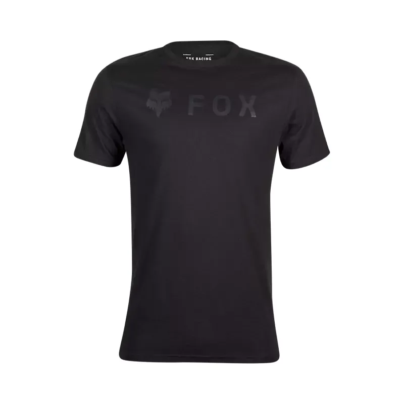 Fox Absolute Premium Short Sleeve Tee Black/ Black