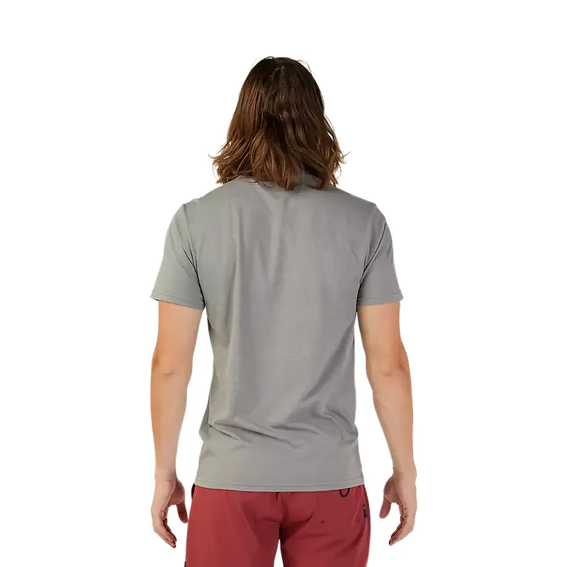 Fox Absolute Premium Short Sleeve Tee Heather Graphite Grey-2