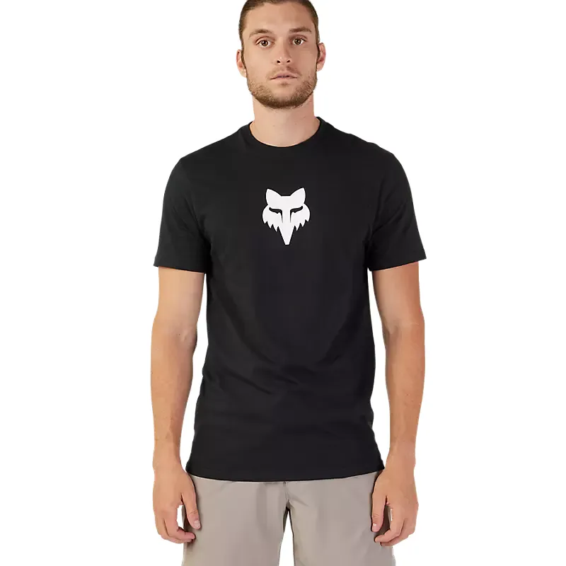 Fox Fox Head Premium Short Sleeve Tee Black-1