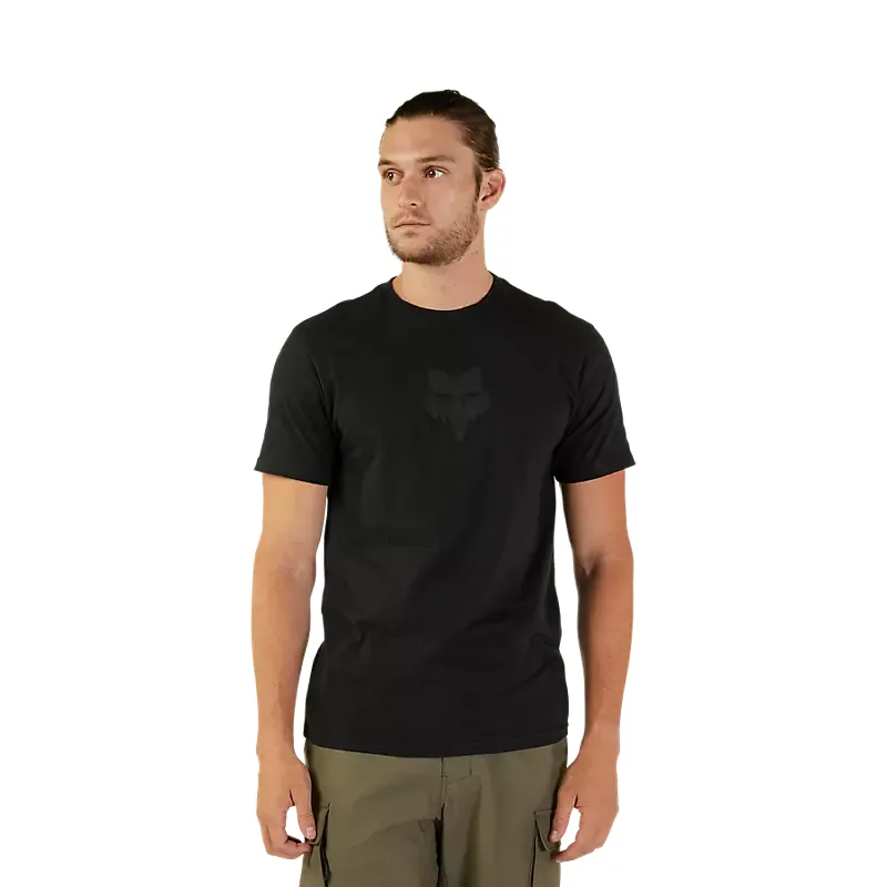 Fox Fox Head Premium Short Sleeve Tee Black/ Black-1