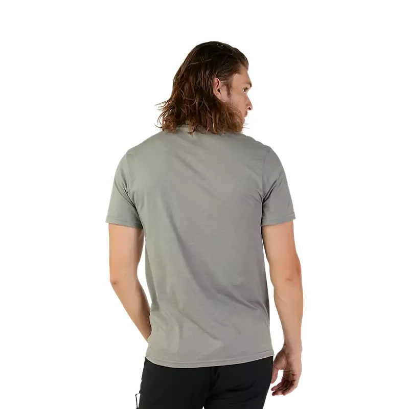 Fox Fox Head Premium Short Sleeve Tee Heather Graphite Grey-2