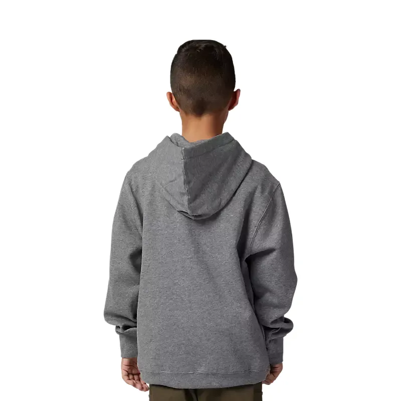 Fox Youth Legacy Pullover Hoodie Heather Graphite Grey-1