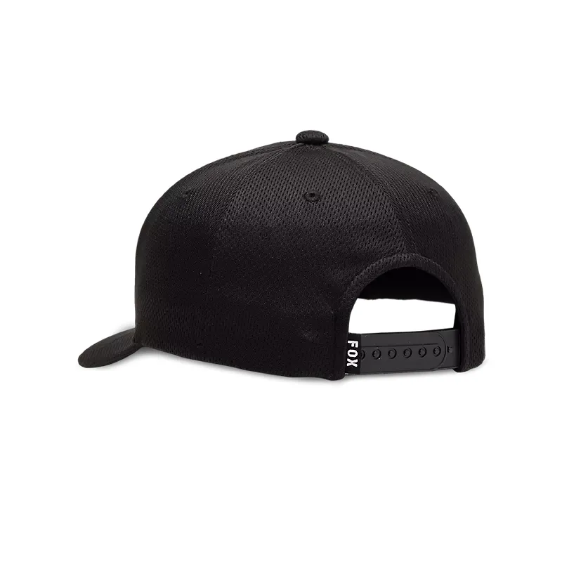 Fox Youth Lithotype 110 Snapback Hat One Size Black-1