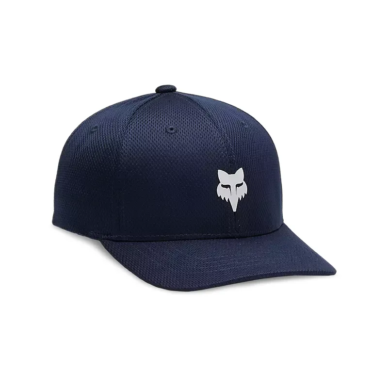 Fox Youth Lithotype 110 Snapback Hat One Size Midnight Blue