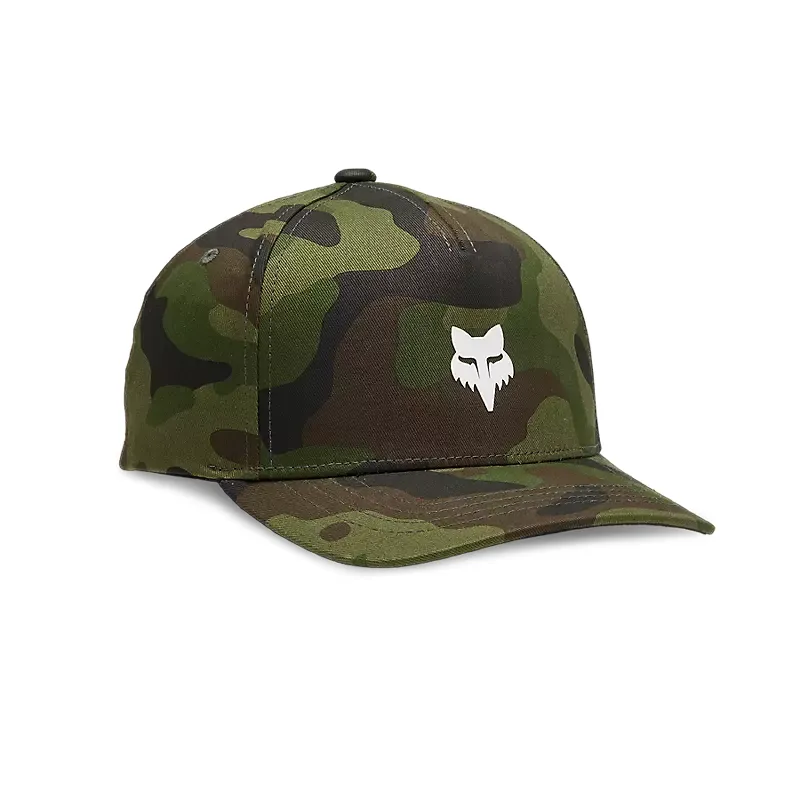 Fox Youth Camo 110 Snapback Hat One Size Green Camo