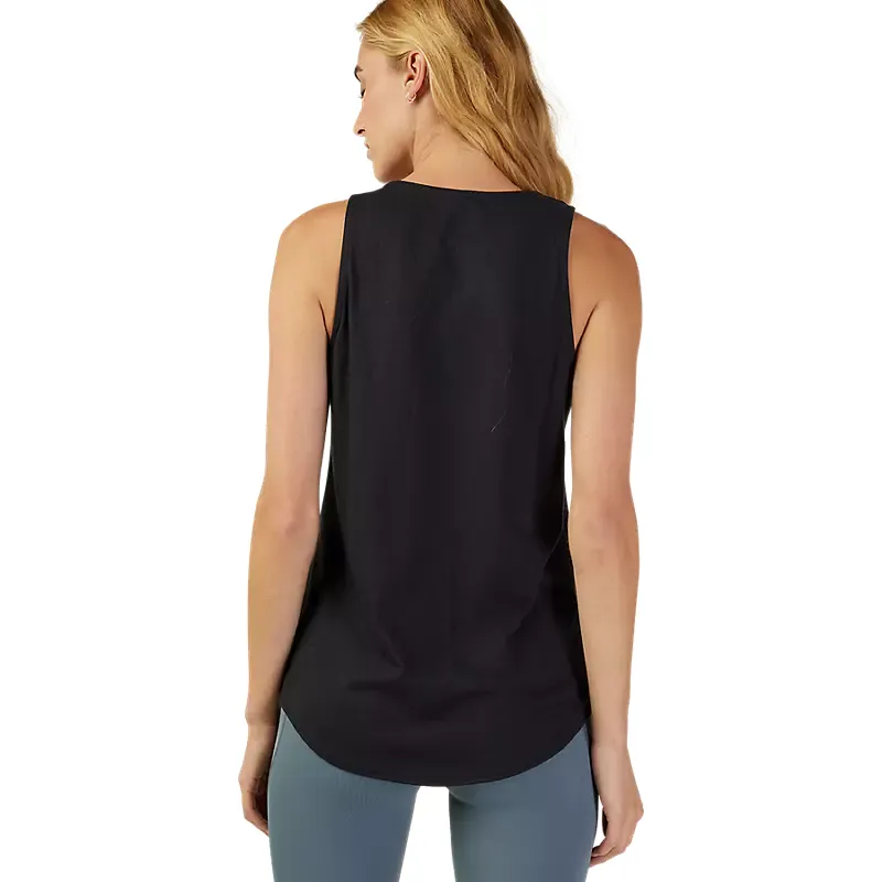 Fox Womens Fox Head Tank Top Black-1