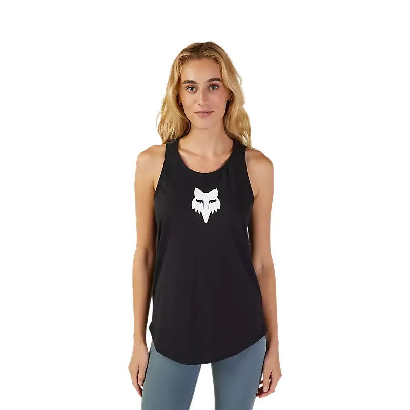 Fox Womens Fox Head Tank Top Black-2