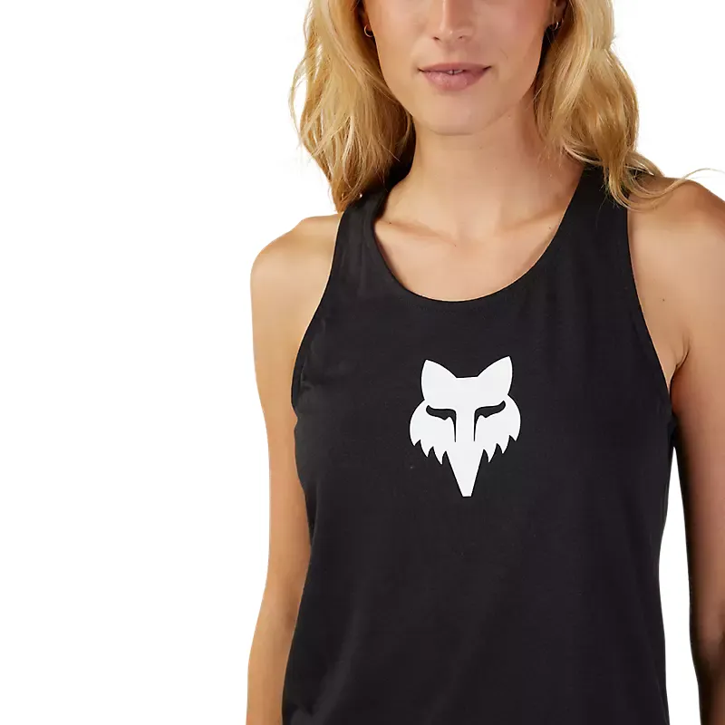 Fox Womens Fox Head Tank Top Black-4