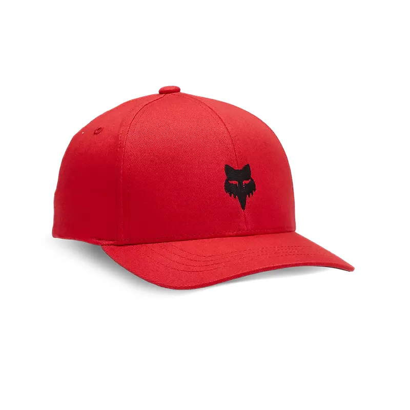 Fox Youth Legacy 110 Snapback Hat One Size Flame Red