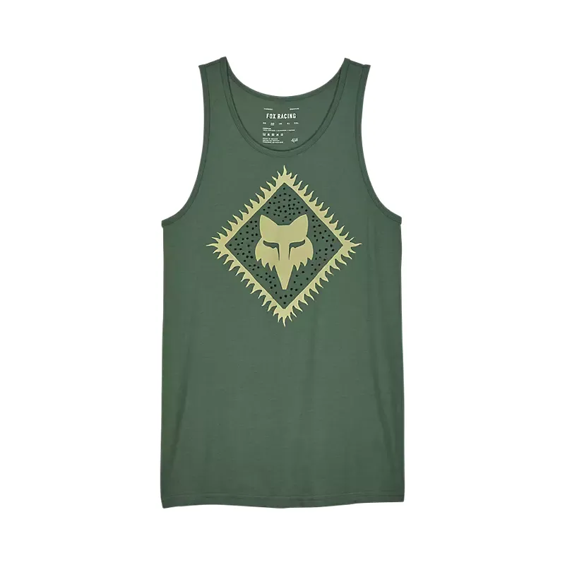 Fox Leo Premium Tank Top Hunter Green