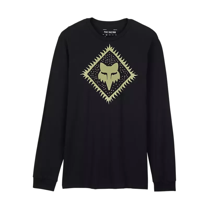 Fox Leo Premium Long Sleeve Tee Black