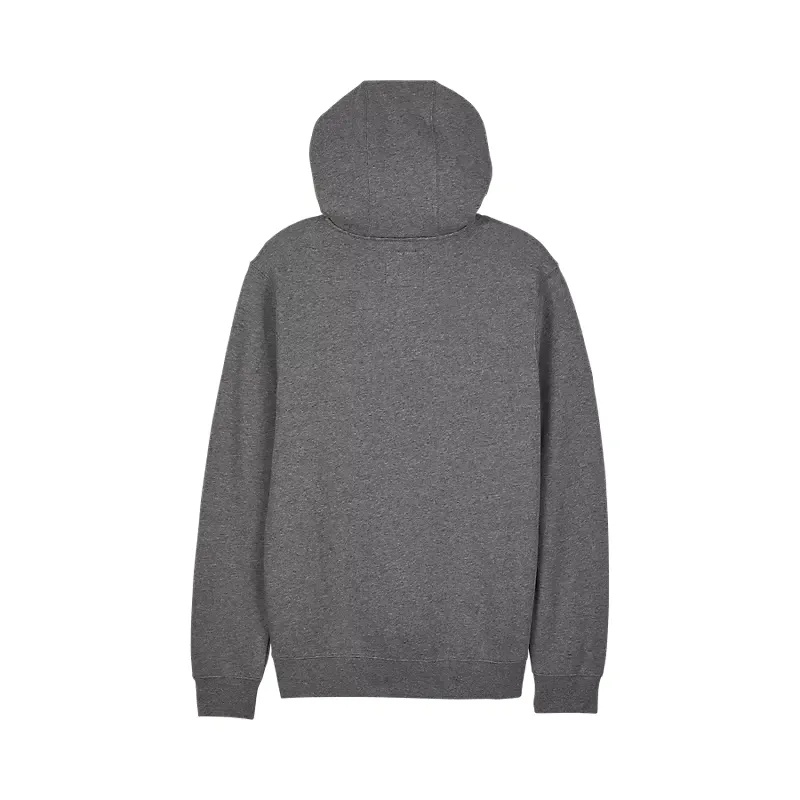 Fox Scans Pullover Hoodie Heather Graphite Grey-1