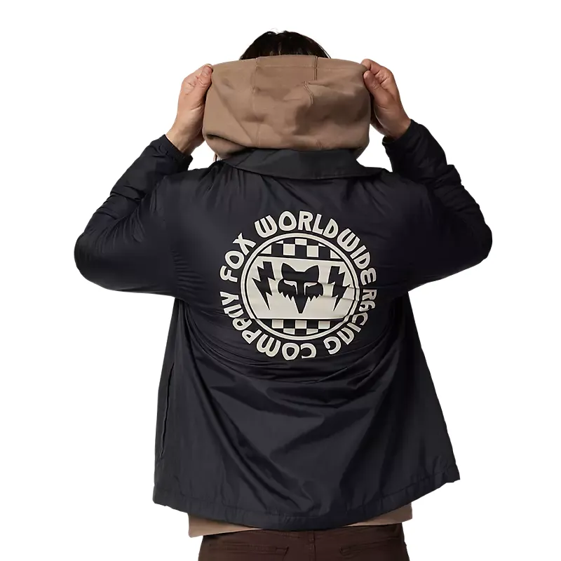 Fox Next Level Coaches Jacket Black-3