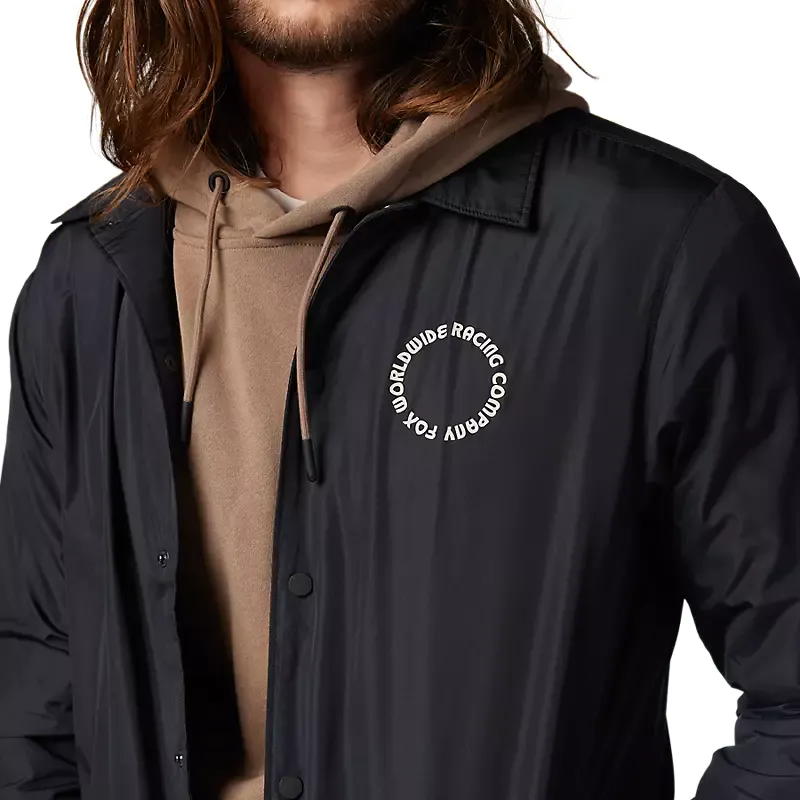 Fox Next Level Coaches Jacket Black-4