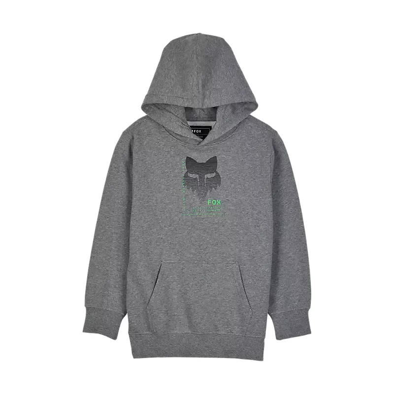 Fox Youth Dispute Pullover Hoodie Heather Graphite Grey