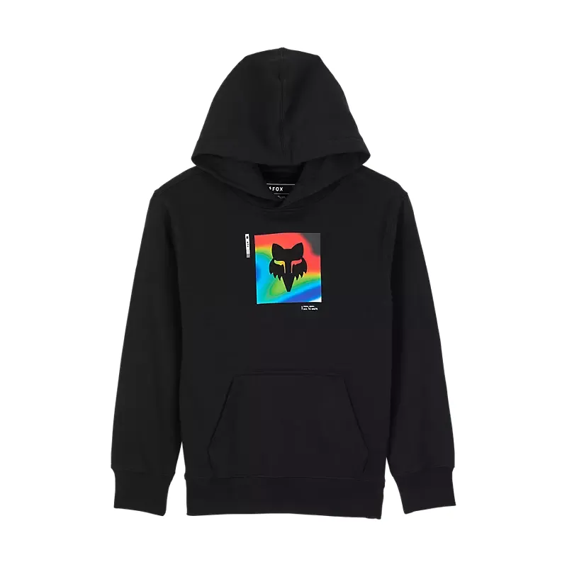Fox Youth Scans Pullover Hoodie Black
