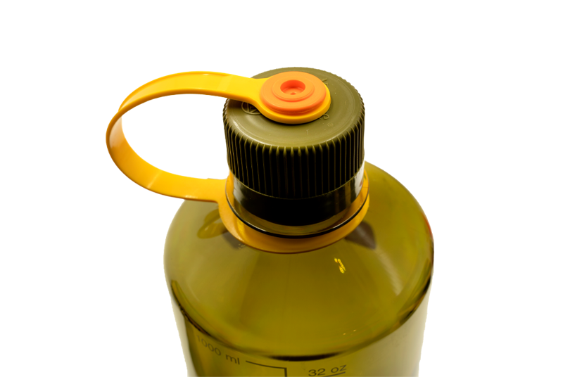 Nalgene Narrow Mouth Sustain Tritan 50% Recycled 1L Bottle Olive-2