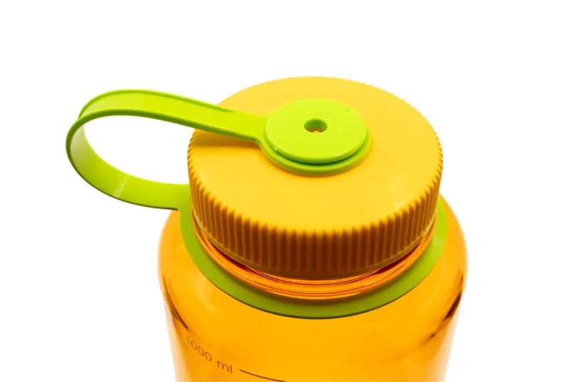 Nalgene Wide Mouth Sustain Tritan 50% Recycled 1L Bottle Clementine-2
