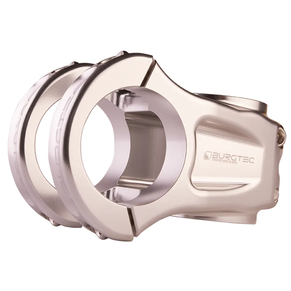 Image of Burgtec Enduro MK3 35mm Stem Rhodium Silver