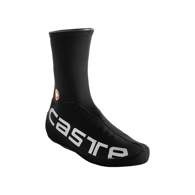 Castelli Diluvio UL Road Shoecover Black/Silver Reflex -2
