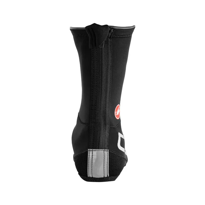 Castelli Diluvio UL Road Shoecover Black/Silver Reflex -3