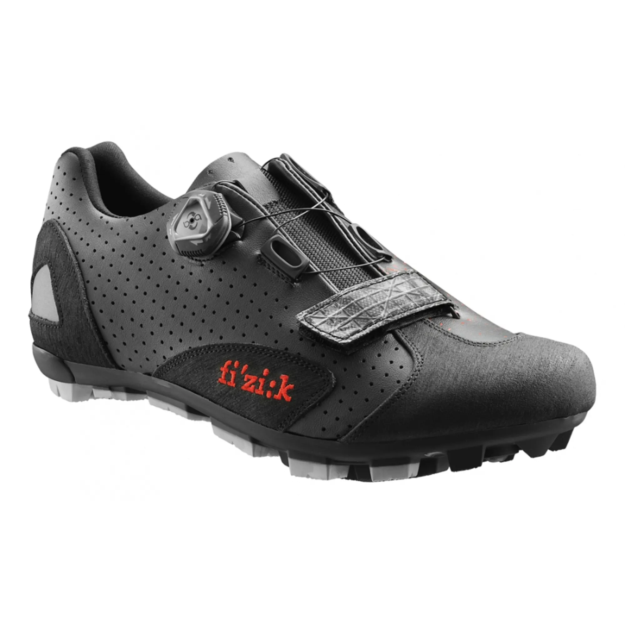 Fizik M5B MTB Shoes Black/Red - Main Image