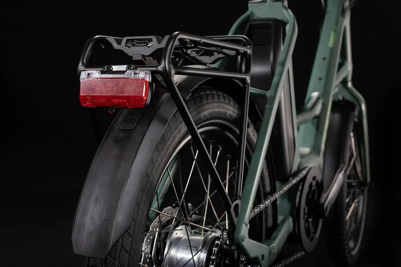 Cube Compact Hybrid 20in Electric Bike Green/Green-4