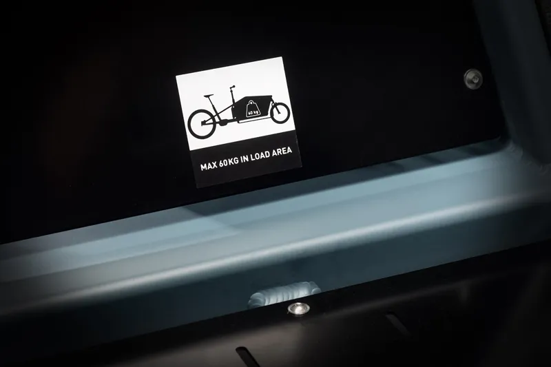 Cube Cargo Hybrid 20/27.5in Electric 85nm cargo bike 2021 Irid/Black-8