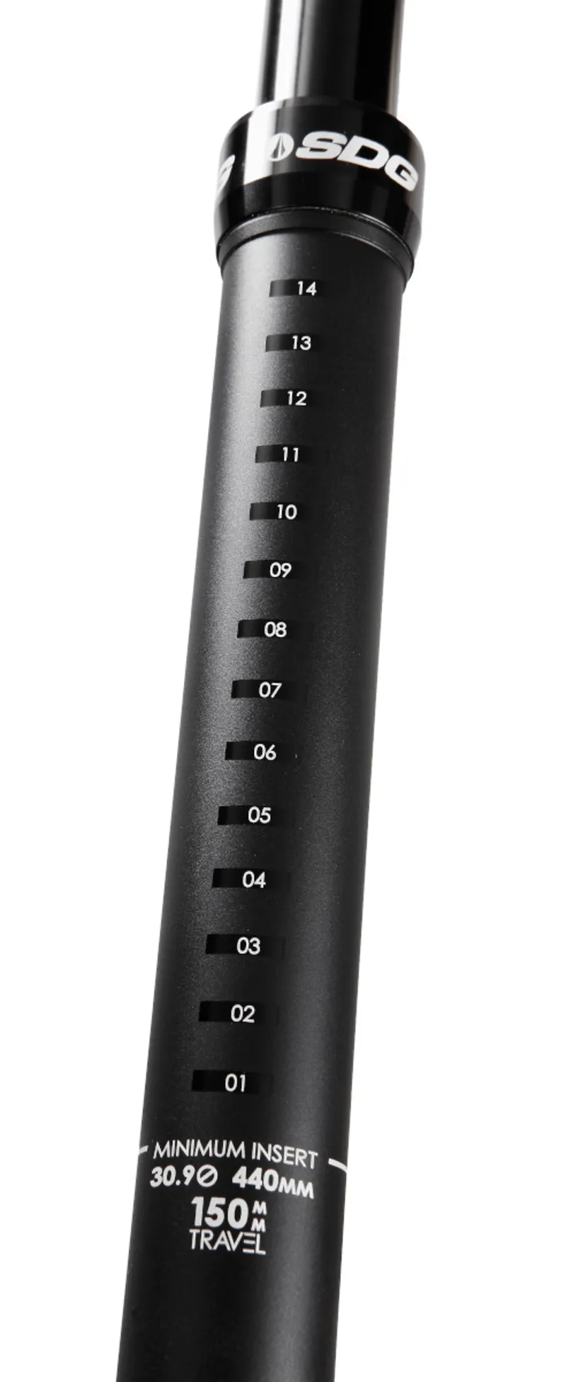 SDG Tellis Dropper Seatpost Black-3