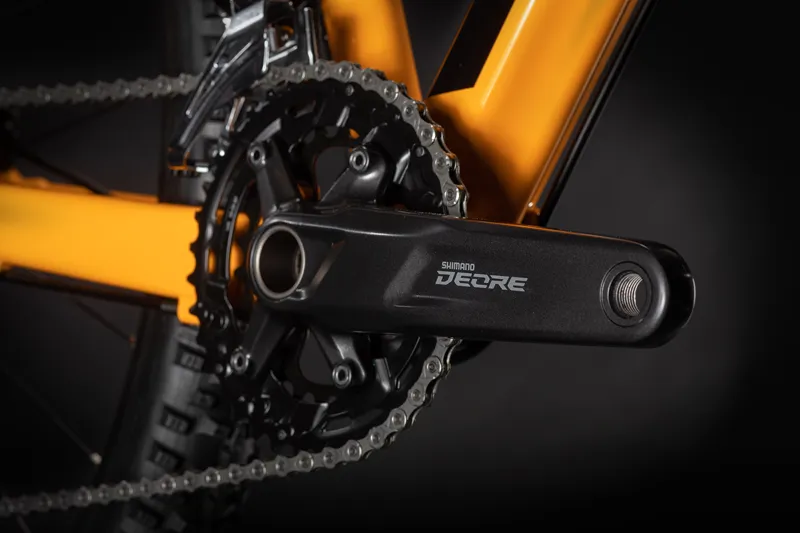 Cube Attention Hardtail Mountain Bike 2021 Amber/Black-2