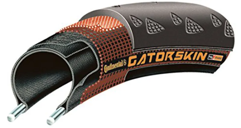 Continental GatorSkin 700x25c Wire Tyre