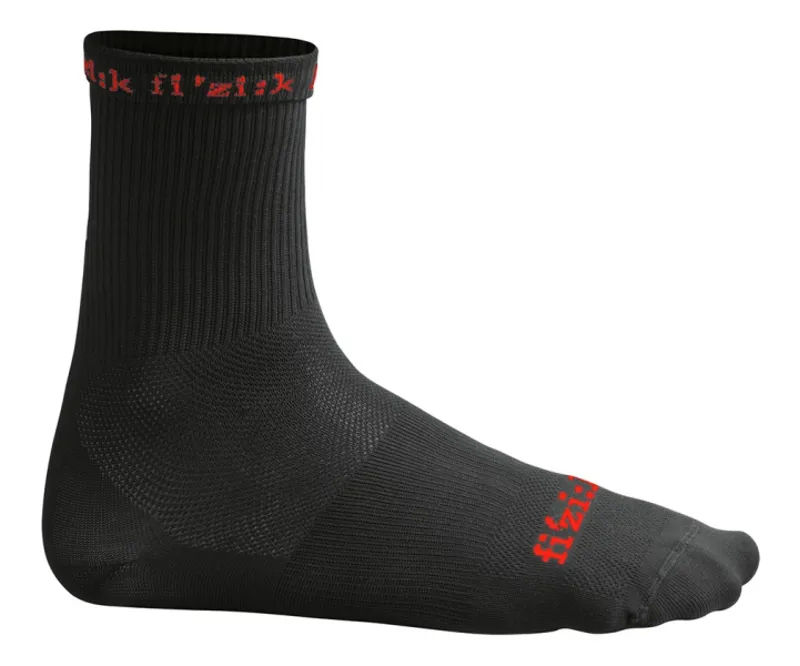 Fizik Winter Socks Black/Red