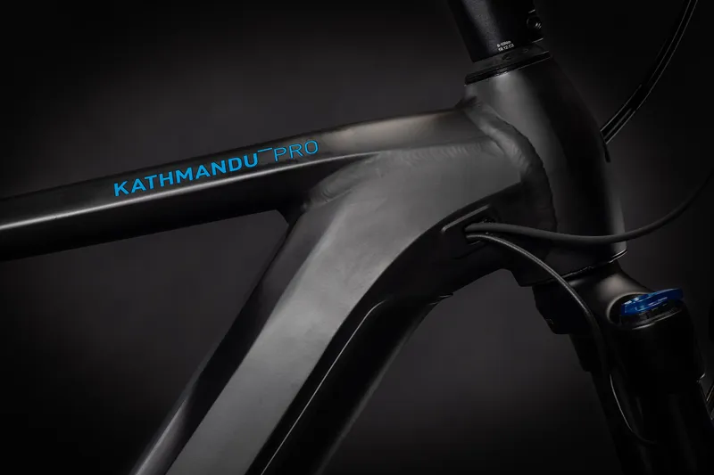 Cube Kathmandu Hybrid Pro 625 Electric Bike 2021 Black/Blue-1