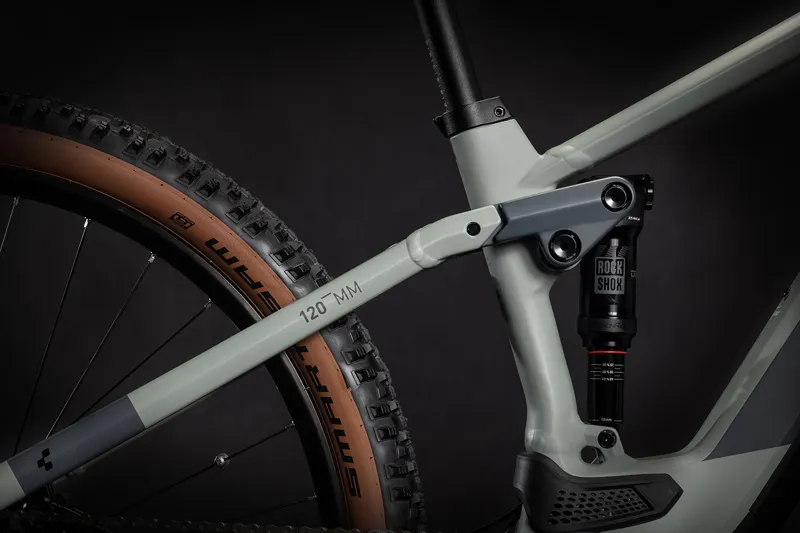 Cube Stereo Hybrid 120 Pro 625 Electric Mountain Bike 2021 Lunar/Grey-3