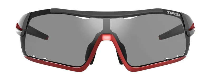 Tifosi Davos Race Sunglasses Fototec Lens Black/Red-2