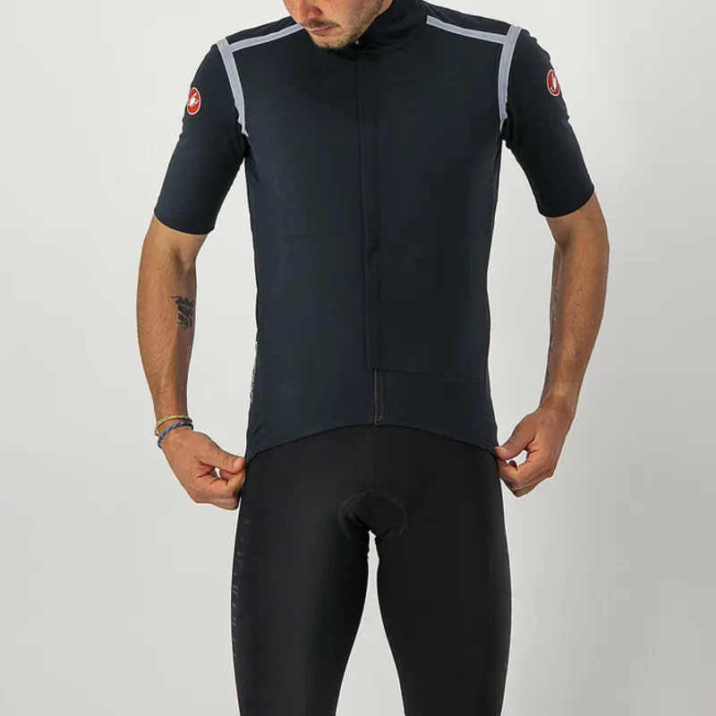 Castelli Gabba RoS SS Road Jersey Light Black-1