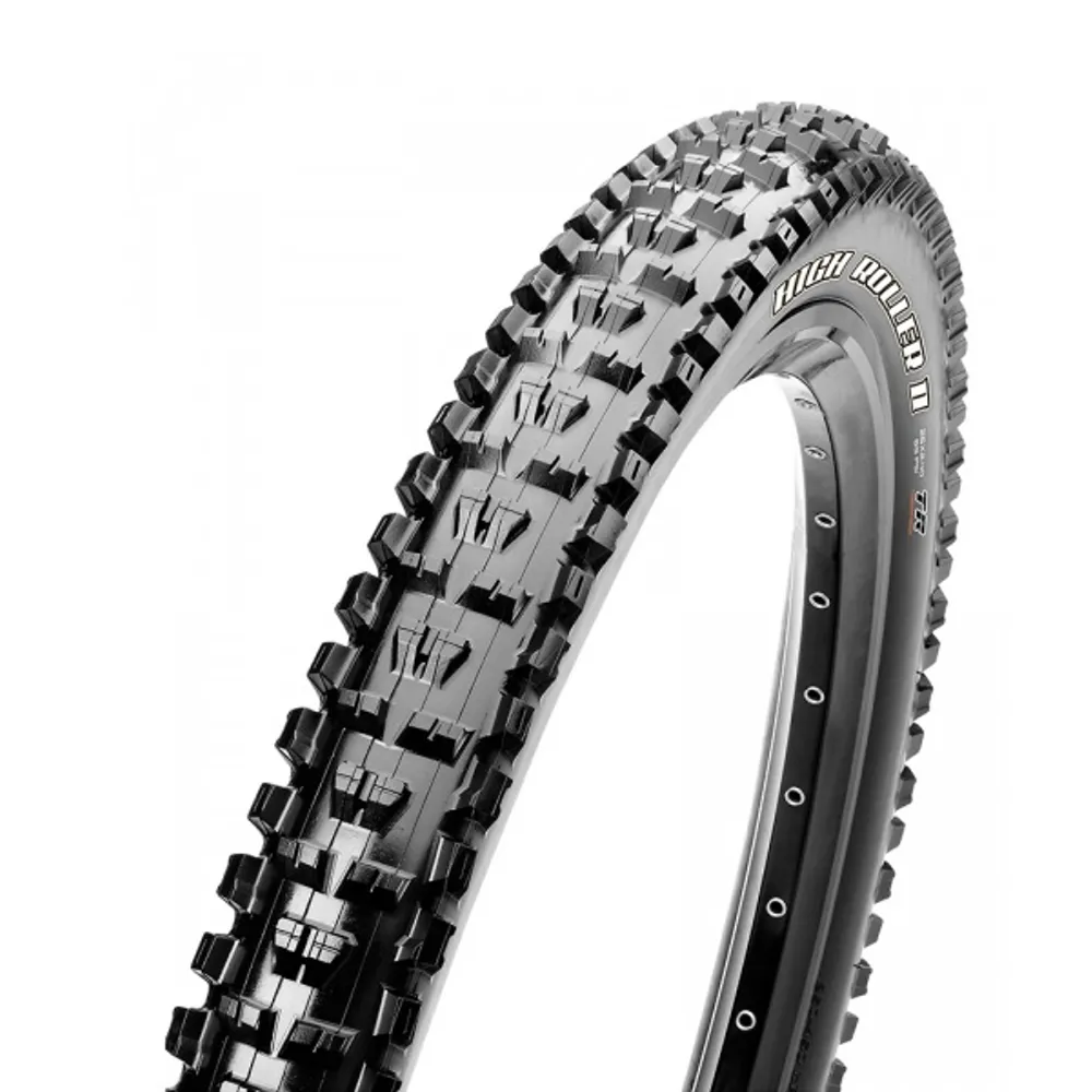 Image of Maxxis High Roller II Folding 3C DD TR Tyre Black