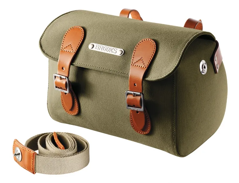 Brooks Millbrook Saddle Bag Green/Honey