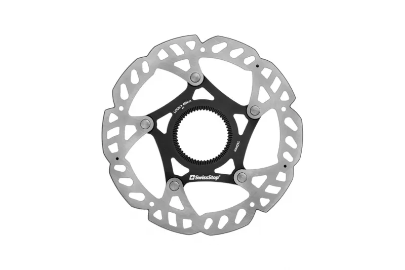 SwissStop Catalyst Centrelock Disc Rotor Silver-1