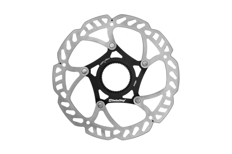 SwissStop Catalyst Centrelock Disc Rotor Silver-2