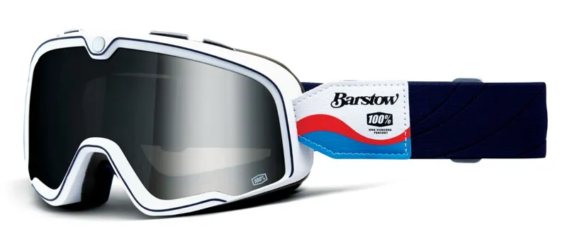 100 Percent Barstow MTB Goggles Lucien/Mirror Silver Lens