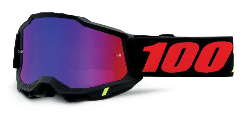 100 Percent Accuri 2 Goggles Morphuis - Mirror Red/Blue Lens