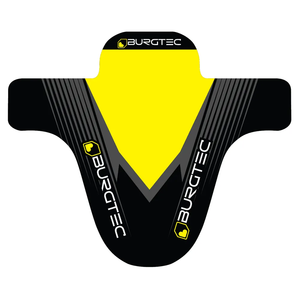 Burgtec Burgtec Moto Mudguard Yellow/Black